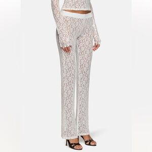 EB Denim Leggings - Off White Lace